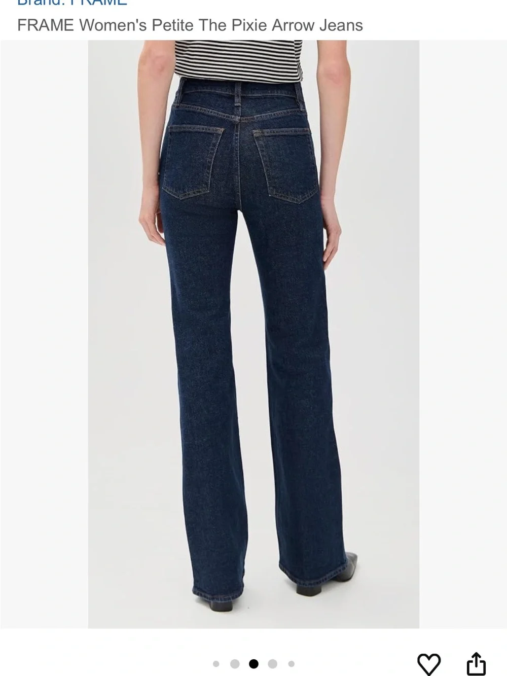 Frame Denim pixie arrow size 25 - Picture 5 of 8